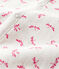 Kombi-Overall aus Rippstrick für Babys weiss MARSHMALLOW/rosa GROSEILLER