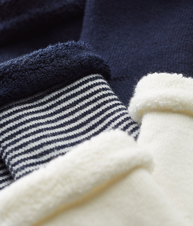 3er-Set baby-str&uuml;mpfe unisex vielfarbig