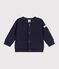 Baby-Cardigan aus festem Baumwollstoff mit Sternmotiv SOIR