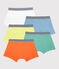 5er-Set Boxershorts mit Obstmotiv für Jungen variante 1
