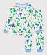 Kinderpyjama aus Baumwolle mit Paris-Printmotiv