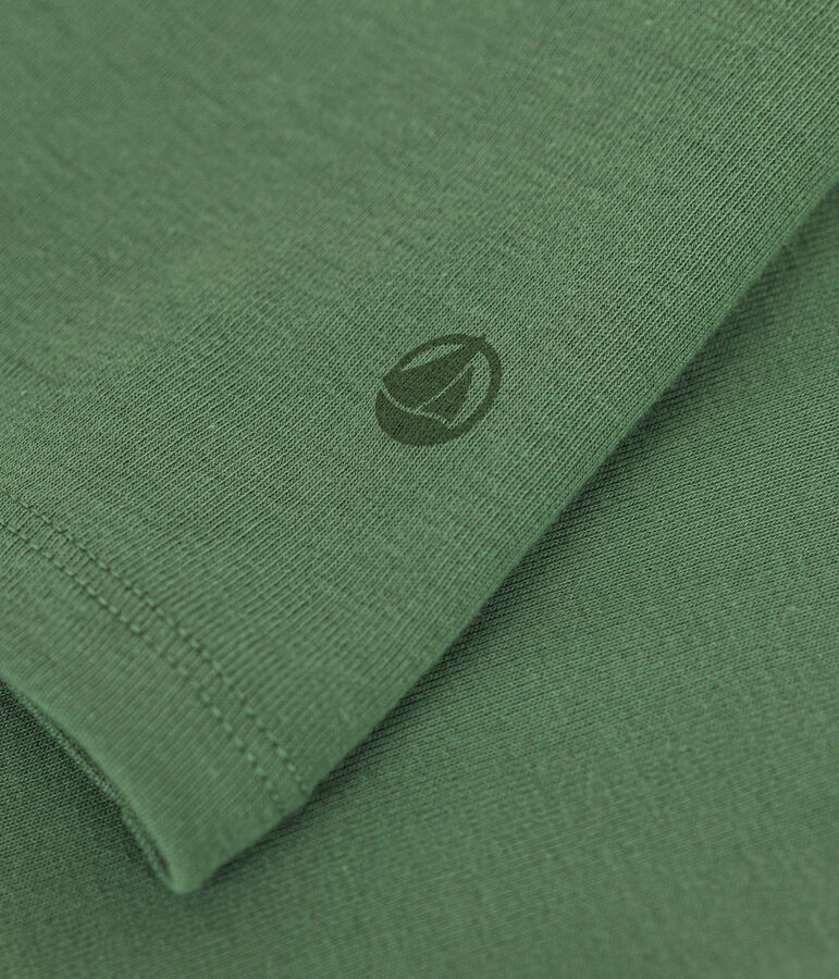 Damen-Rollkragenshirt L'Iconique aus Baumwolle gr&uuml;n