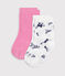 2er-Set Baby-Socken aus Baumwolle mit Blumenmuster variante 1