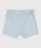 Baby-Shorts aus Baumwolle mit Streifen weiss/blau