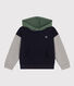 Kinder-Sweatshirt mit Kapuze aus Molton für Jungen