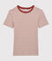 T-Shirt L’ICONIQUE mit rundem Ausschnitt aus Bio-Baumwolle für Damen beige MONTELIMAR/ OMBRIE