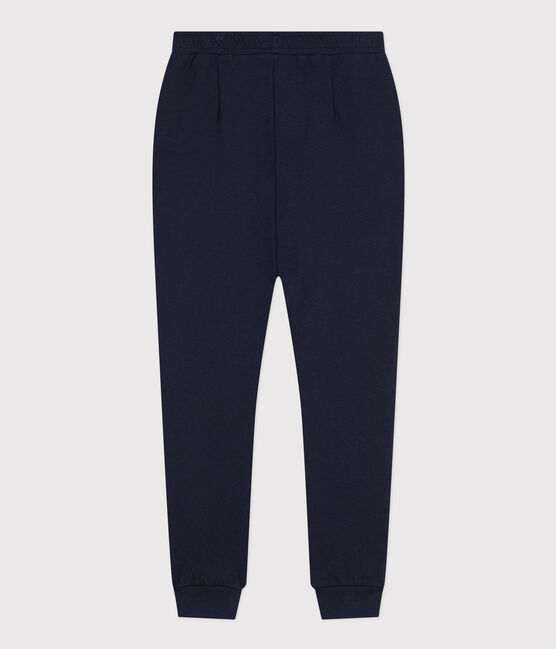 Damenhose aus dicker Baumwolle blau SMOKING
