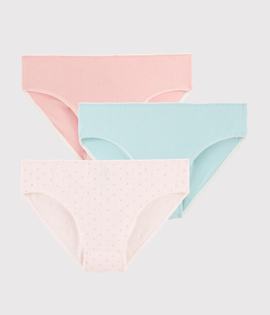 Set mit 3 paillettenbesetzten Höschen für Mädchen variante 1