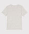 Warmes Damen-T-Shirt L’ICONIQUE grau BELUGA CHINE