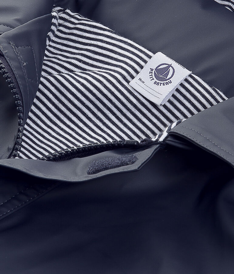 Ikonische Baby-Regenjacke blau SMOKING