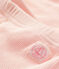 Baby-Leggings aus 2x2-Rippstrick aus Bio-Baumwolle rosa FLEUR