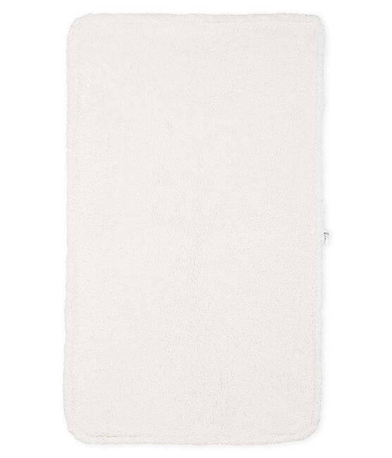 Babydecke aus Rippstrick und Sherpa grau CAPECOD/grau ARGENT