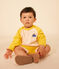 Baby-Sweatshirt aus leichtem Molton gelb AVALANCHE/ NECTAR