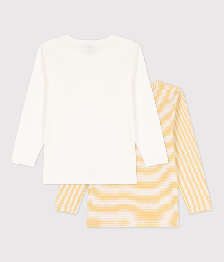 2er-Set lang&auml;rmelige T-Shirts aus Baumwolle f&uuml;r Jungen vielfarbig