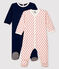 2er-Set Baby-Strampler aus Rippstrick für Jungen variante 1