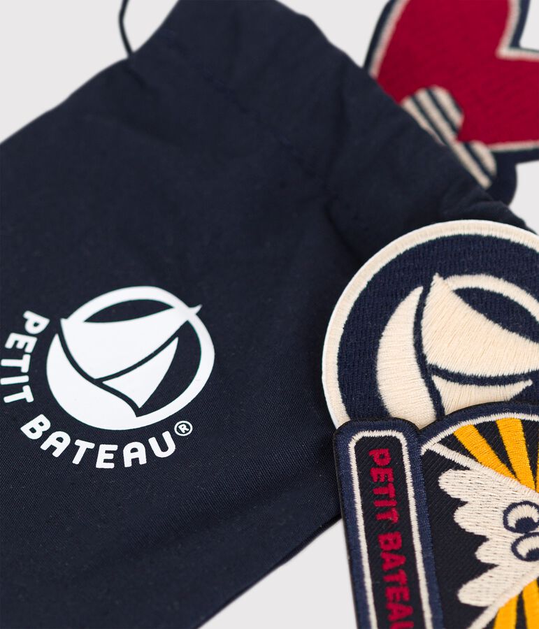 3 h&uuml;bsche Patches zum Aufb&uuml;geln vielfarbig