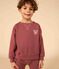 Sweatshirt aus Molton für Kinder/Mädchen braun JUKE BOX
