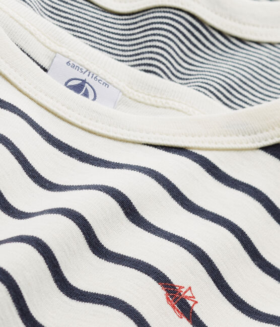 2er-Set kurzärmlige T-Shirts für kleine Jungen variante 1