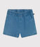 Baby-Shorts aus leichtem Denim blau DENIM CLAIR