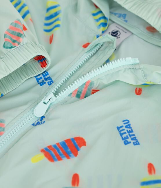 ULTRALEICHTE KINDER-WINDJACKE SPRAY/ MULTICO