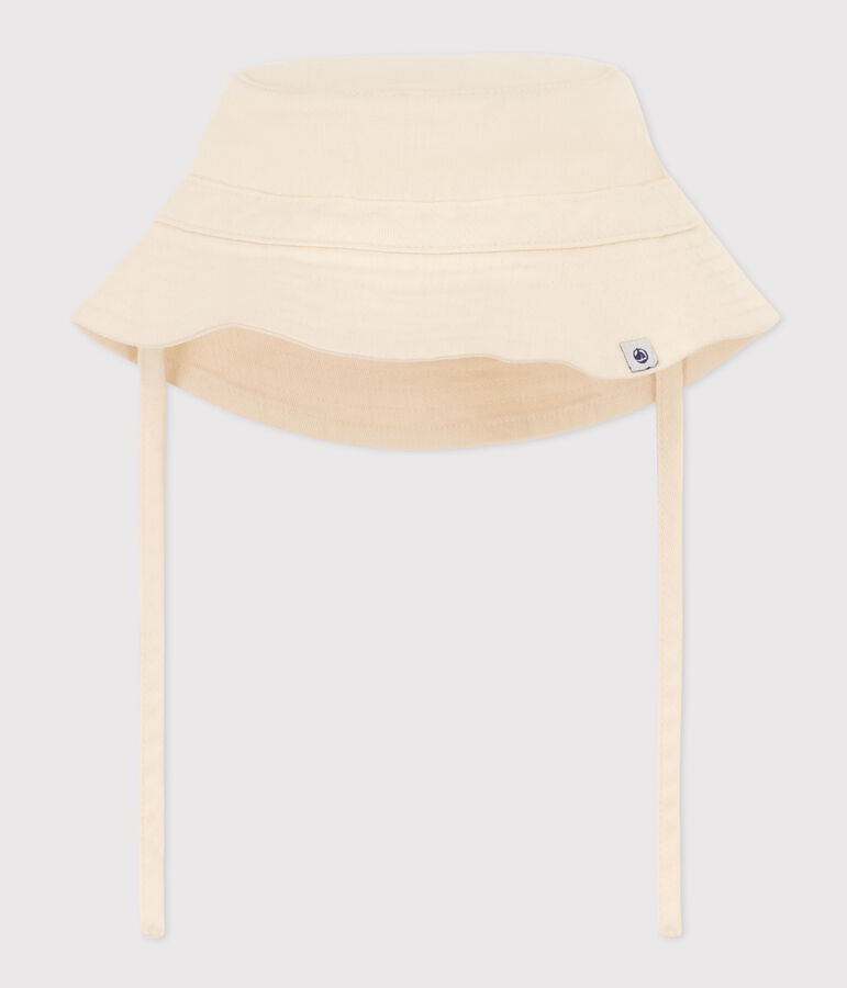 Einfarbiger Baby-Bob aus Denim naturfarben