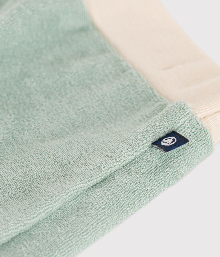 Baby-Shorts aus Frottee gr&uuml;n