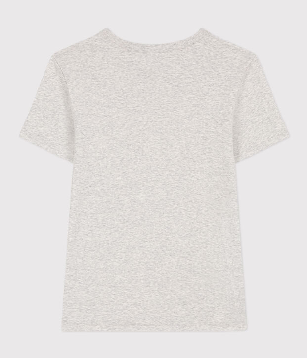 T-Shirt L&rsquo;ICONIQUE aus Baumwolle mit rundem Ausschnitt f&uuml;r Damen BELUGA CHINE
