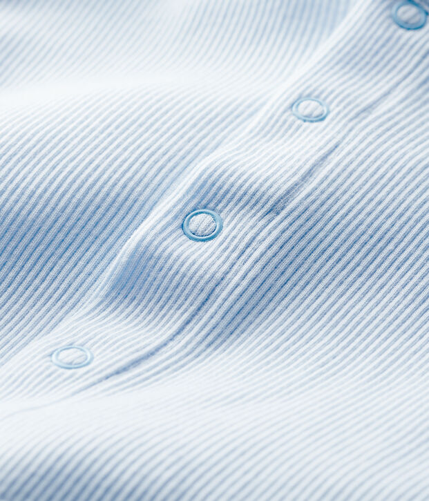 Baby-Strickjacke aus 2x2 Rippstrick FRAICHEUR