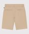 Kinder-Bermudashorts aus einfarbiger Baumwolle beige SANDER