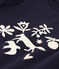 Langärmeliges T-Shirt aus Baumwolle für Kinder/Mädchen blau SMOKING