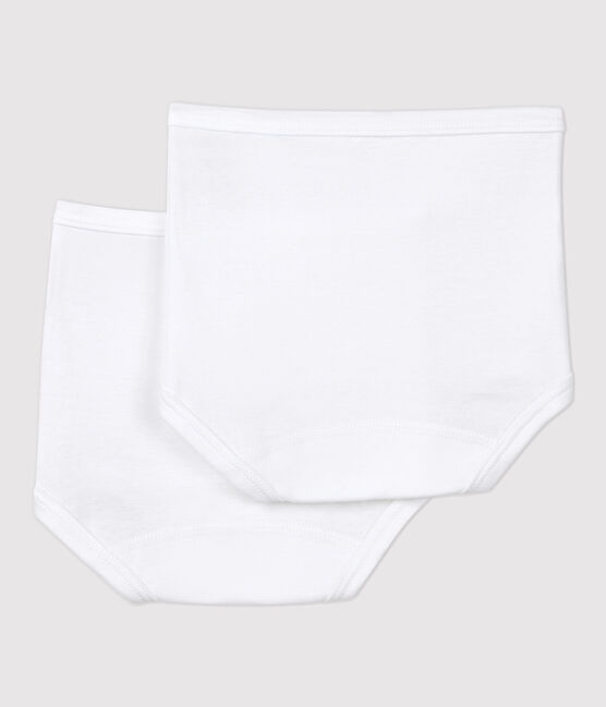 2er-Set weiße Slips für Babys variante 1