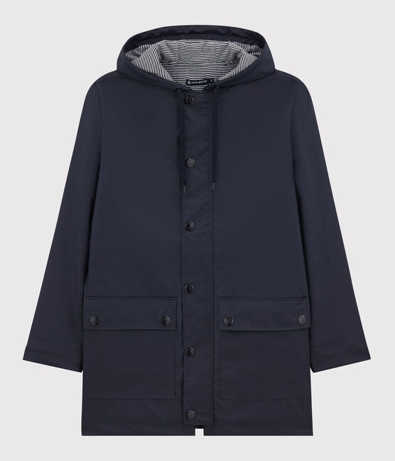 Klassische Damen-/Herren-Regenjacke blau SMOKING