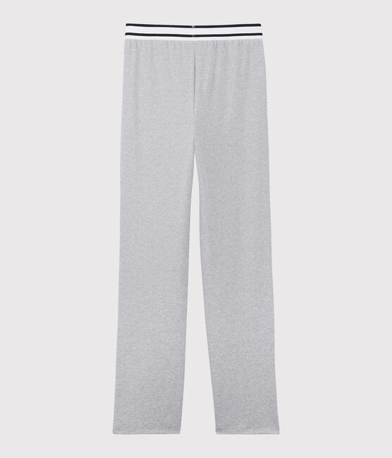 Damen-Unterhose aus Baumwolle grau BELUGA CHINE