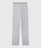 Damen-Unterhose aus Baumwolle grau BELUGA CHINE