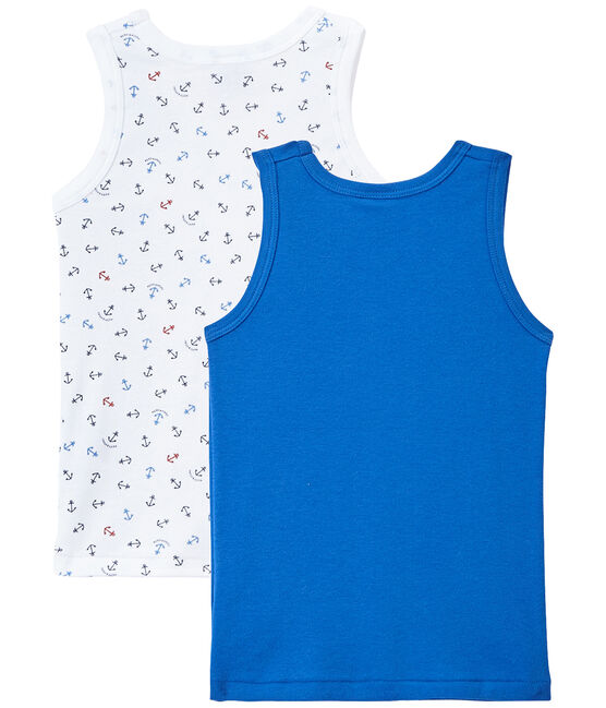 Jungen-Unterhemden im 2er-Set weiss LOT