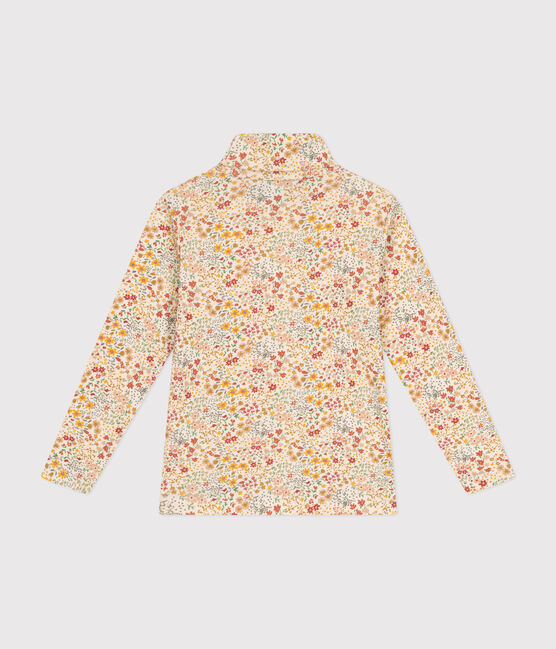 Kinder-Rollkragenshirt für Mädchen AVALANCHE/ CUIVRE/ MULTICO