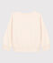 Bedrucktes Kinder-Sweatshirt aus Molton naturfarben AVALANCHE