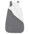 Babyschlafsack aus Velours blau SMOKING/weiss MARSHMALLOW