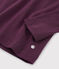 Kinder-Unterziehpullover aus Baumwolle für Mädchen / Jungen violett CEPAGE