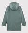 Regenjacke aus recyceltem Material und Bio-Baumwolle grün THUYA