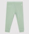 Baby-Leggings aus Ajour-Strick grün HERBIER