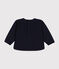 Baby-Sweatshirt aus Molton blau SMOKING