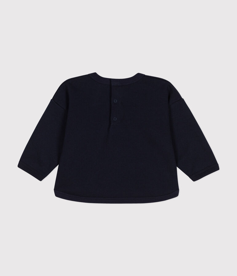 Baby-Sweatshirt aus Molton blau