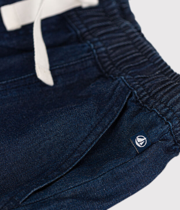 Kinder-Shorts aus leichtem Denim f&uuml;r M&auml;dchen blau