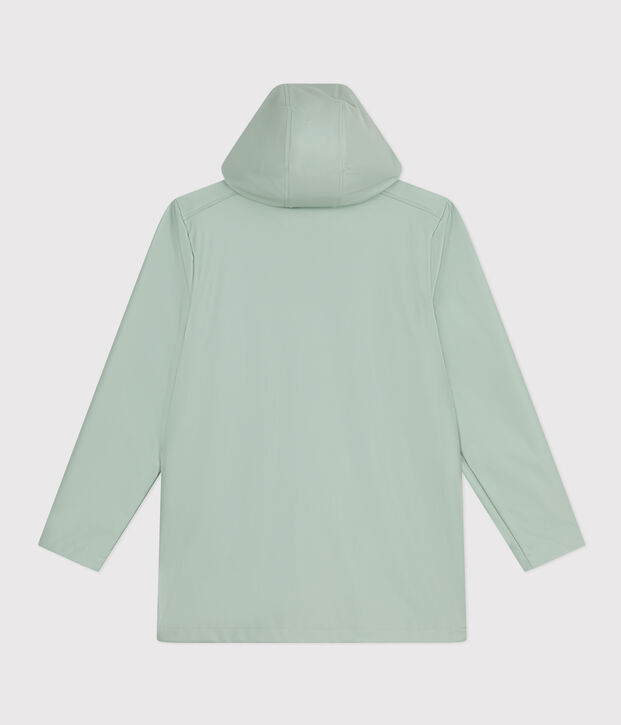 Klassische Damen/Herren-Regenjacke gr&uuml;n