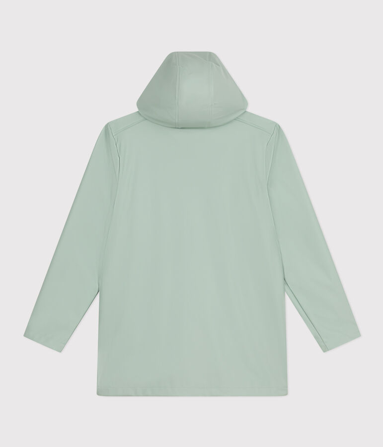 Klassische Damen/Herren-Regenjacke gr&uuml;n