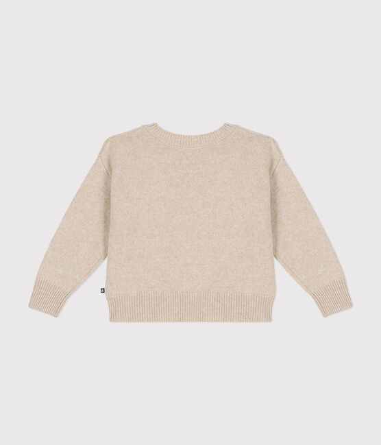 Kinder-Pullover aus Wolle und Baumwolle für Mädchen AVALANCHE/ CORRIDA