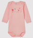 Langärmliger Baby-Body für Mädchen