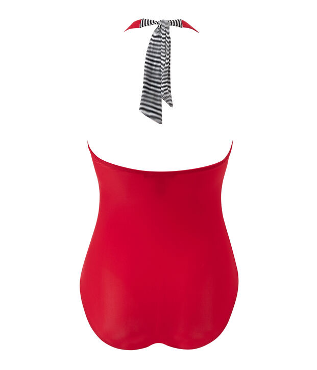 Damen-Badeanzug rot