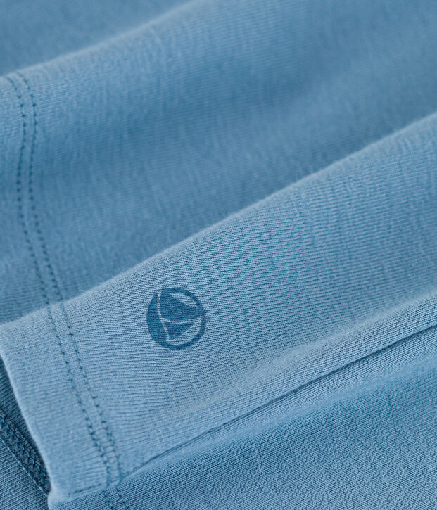 T-Shirt L&rsquo;ICONIQUE aus Baumwolle mit rundem Ausschnitt f&uuml;r Damen blau